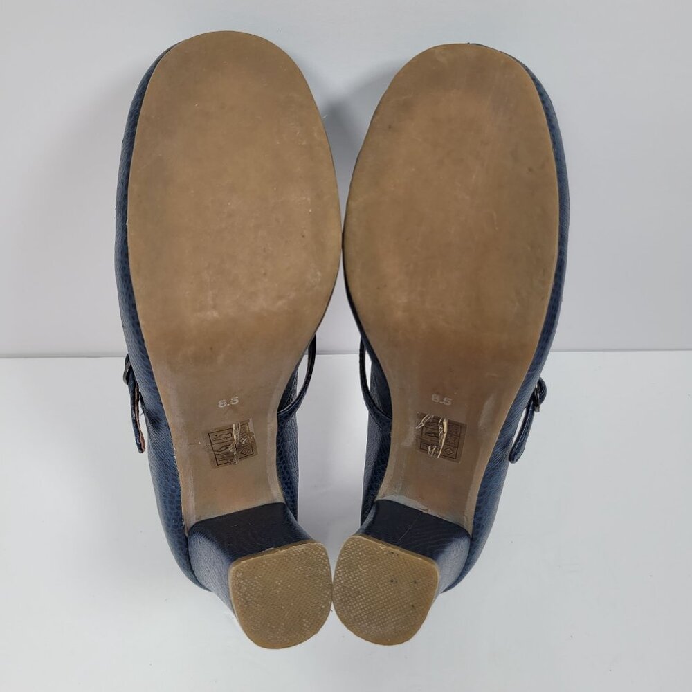 Jeffrey Campbell Ibiza Last Women's Blue Mary Jane Pumps US Size 8.5 - Picture 7 of 9